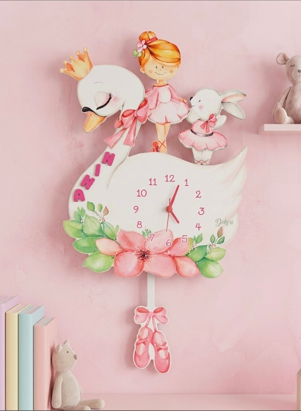 Orologio 3D "ballerina"