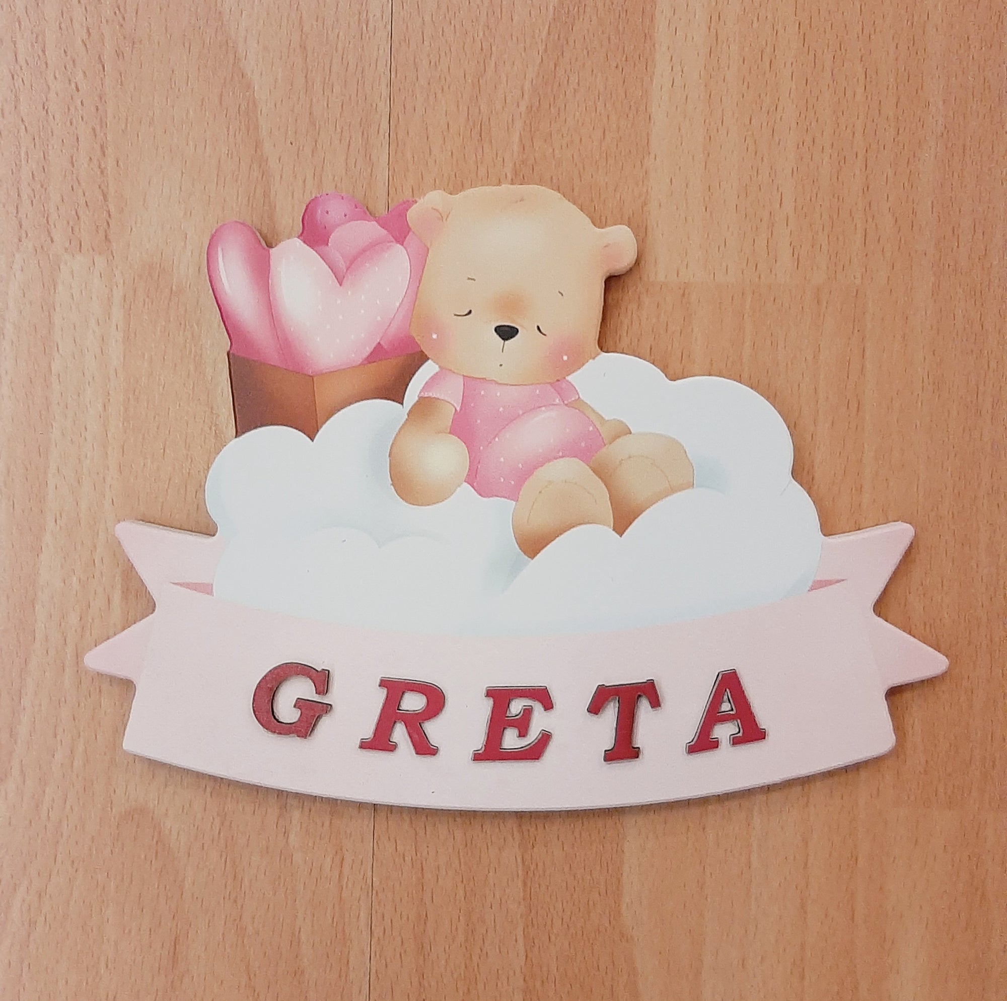 Targhetta  "orsetta"