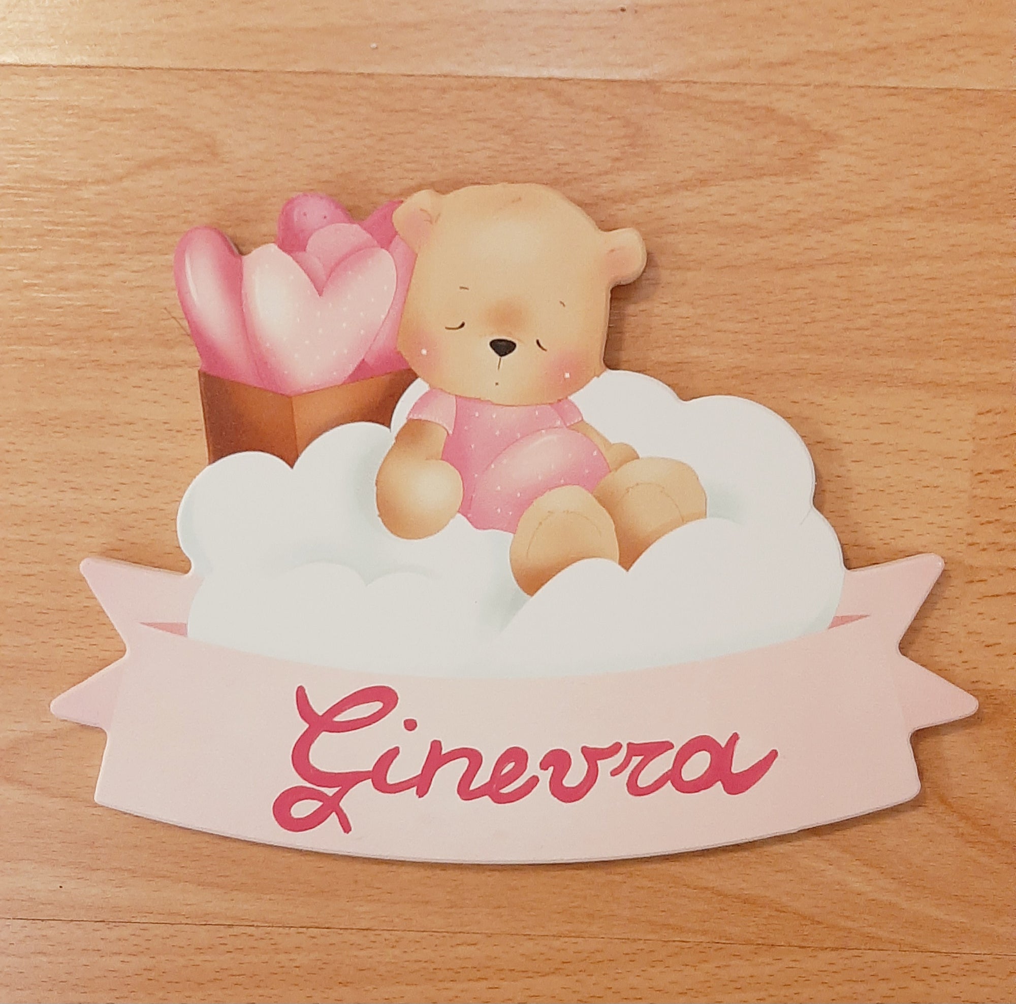 Targhetta  "orsetta"