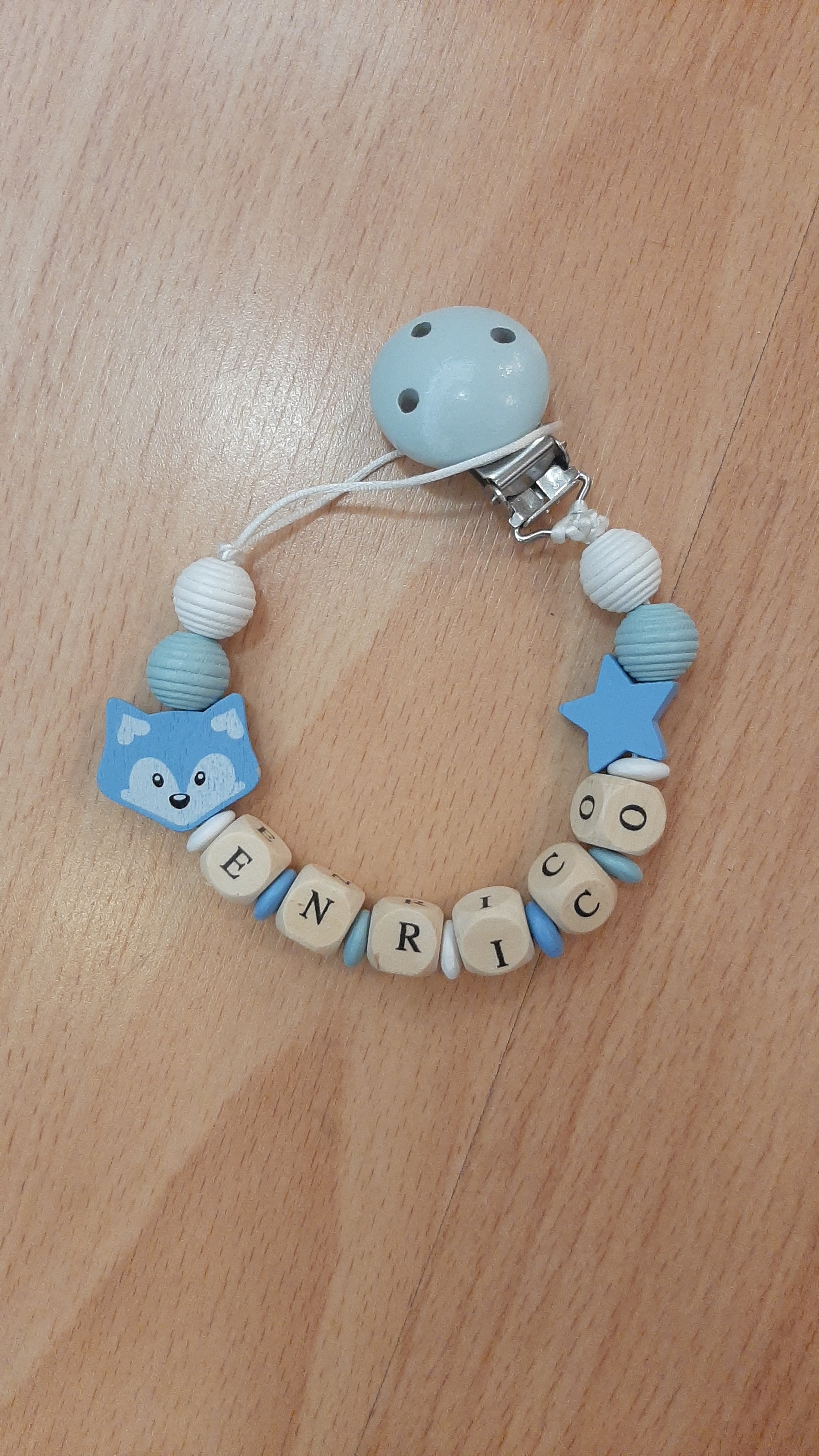 Portaciuccio con nome Enrico