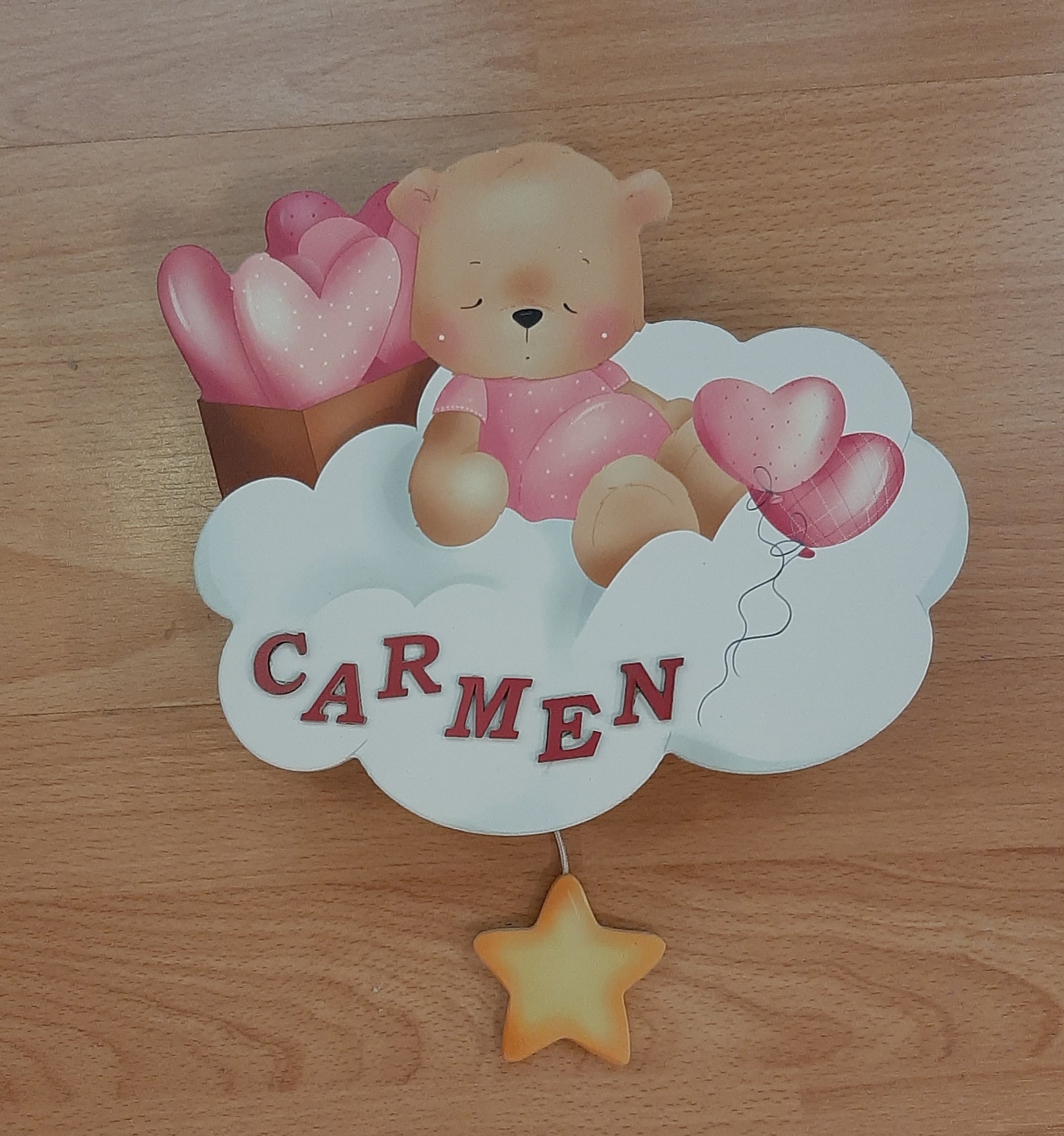 Carillon "orsetta con cuori"