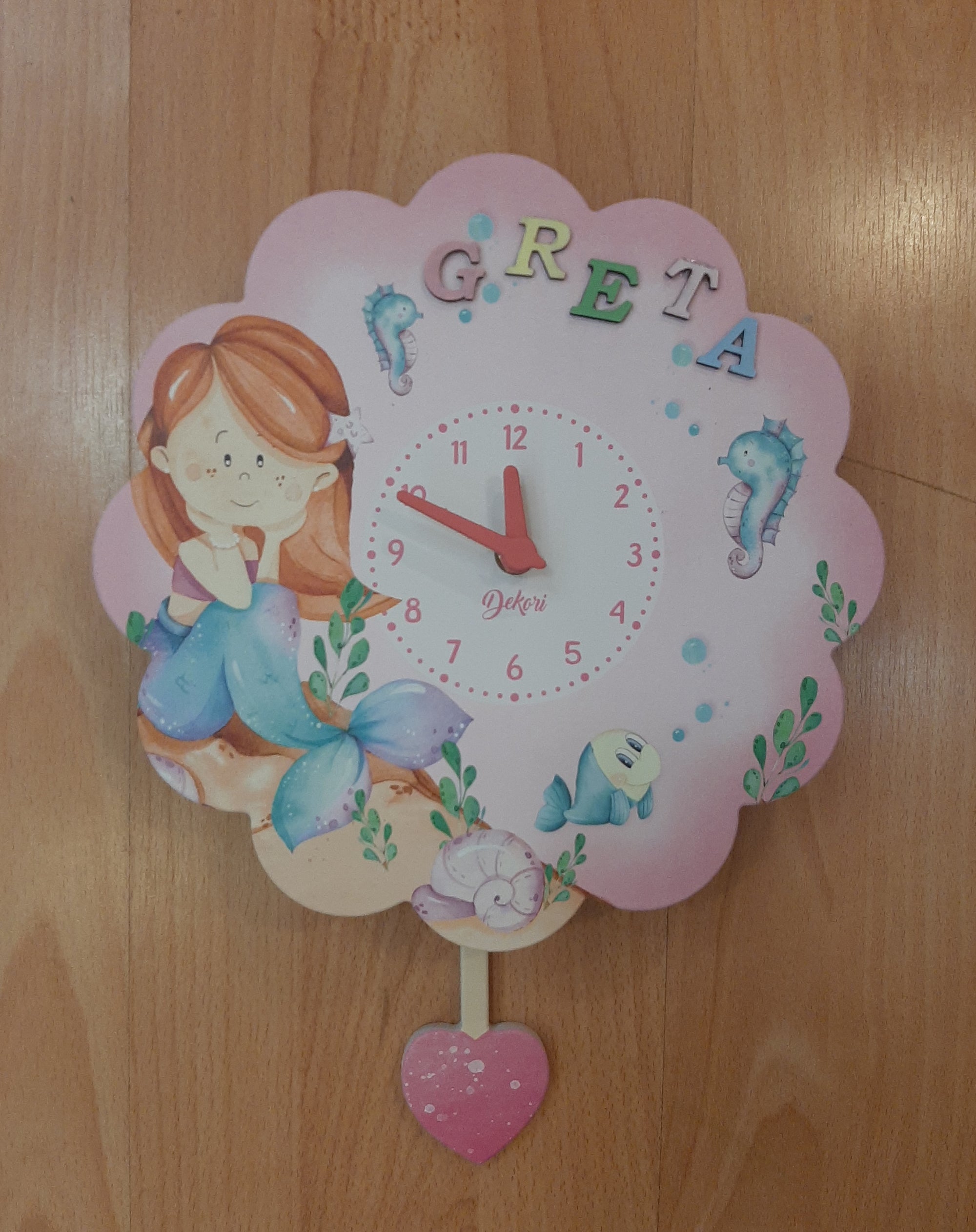 Orologio pendolo "sirenetta"