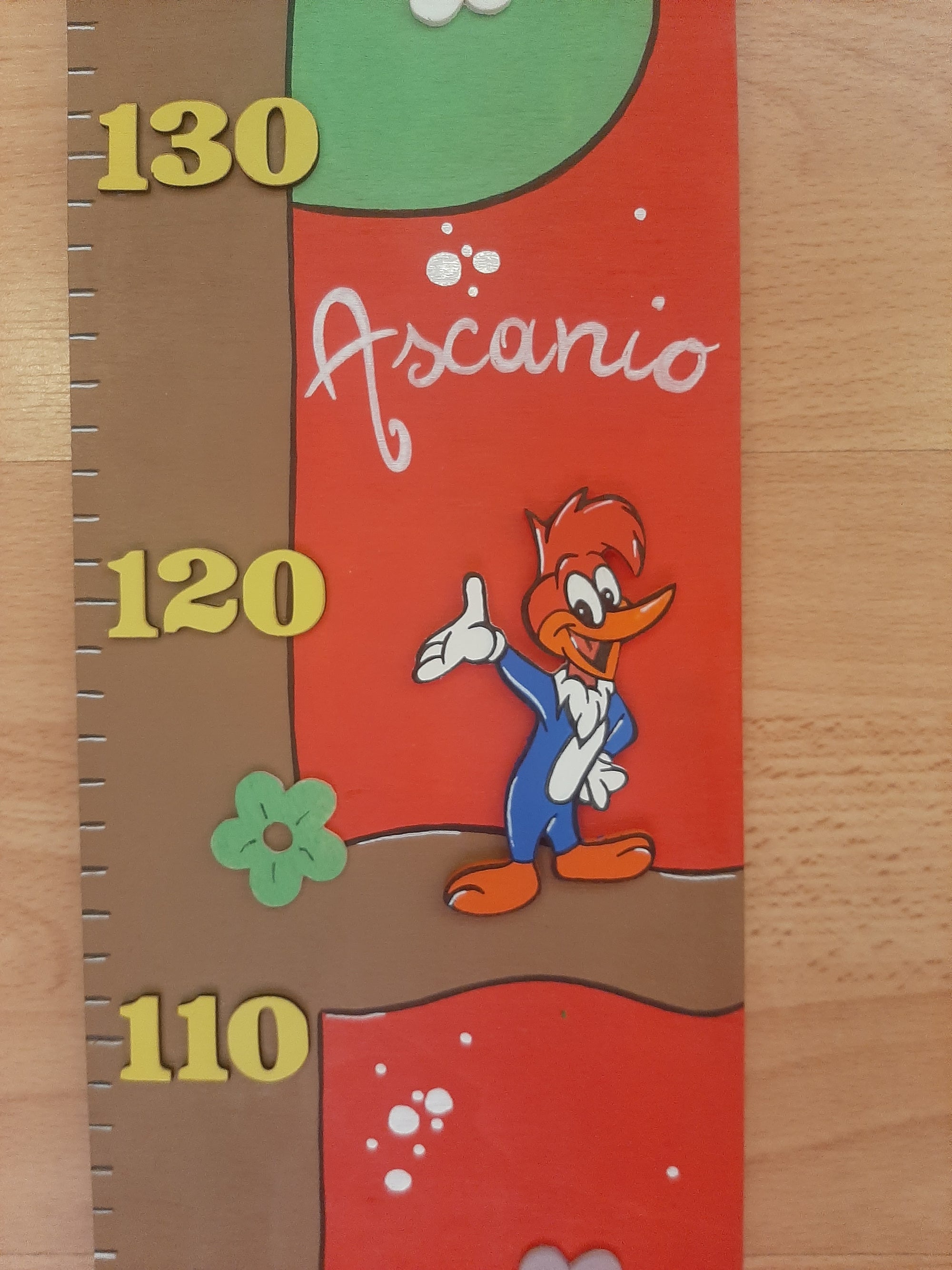 Metro " picchio su albero"