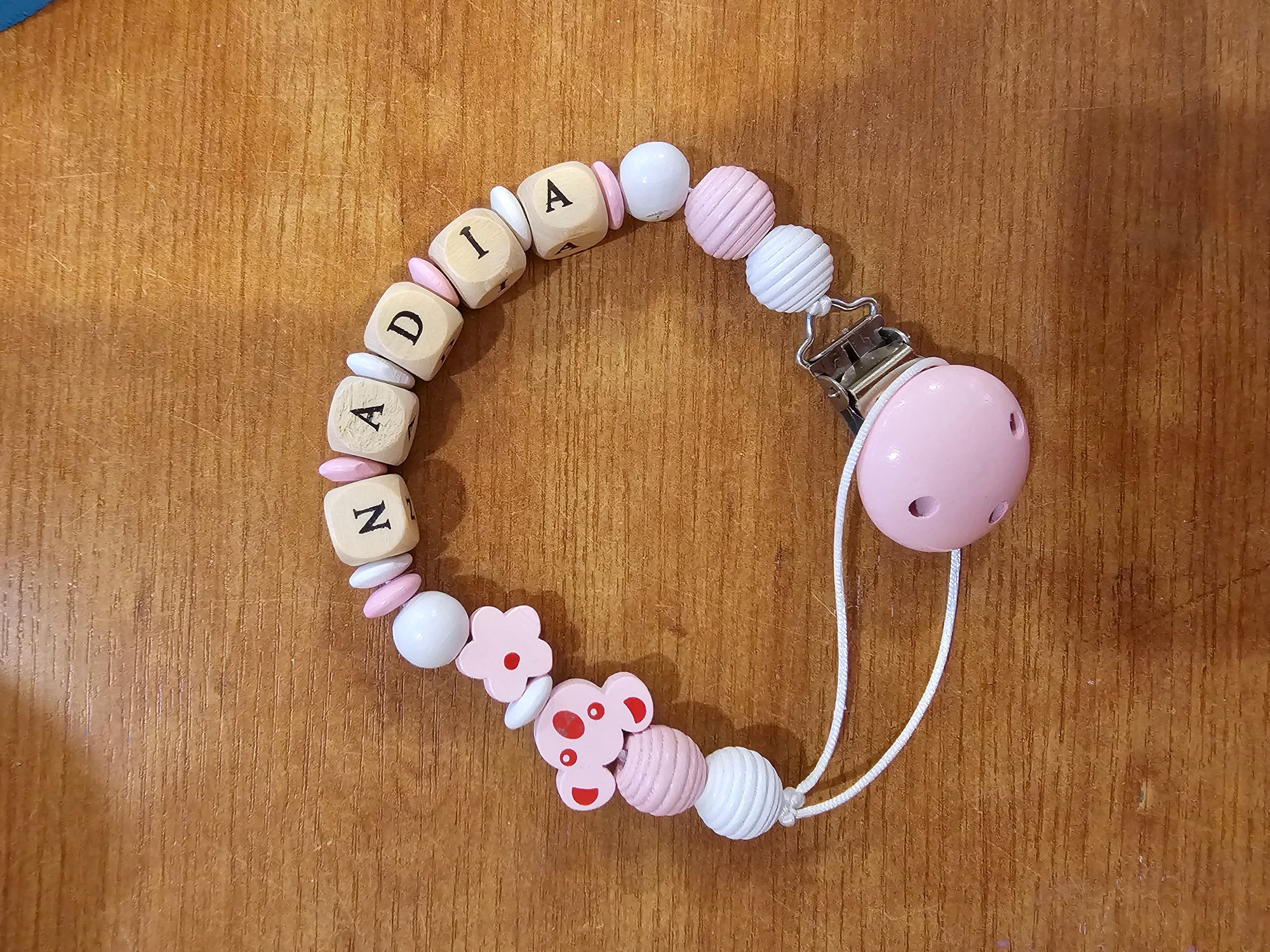 Portaciuccio con nome Nadia