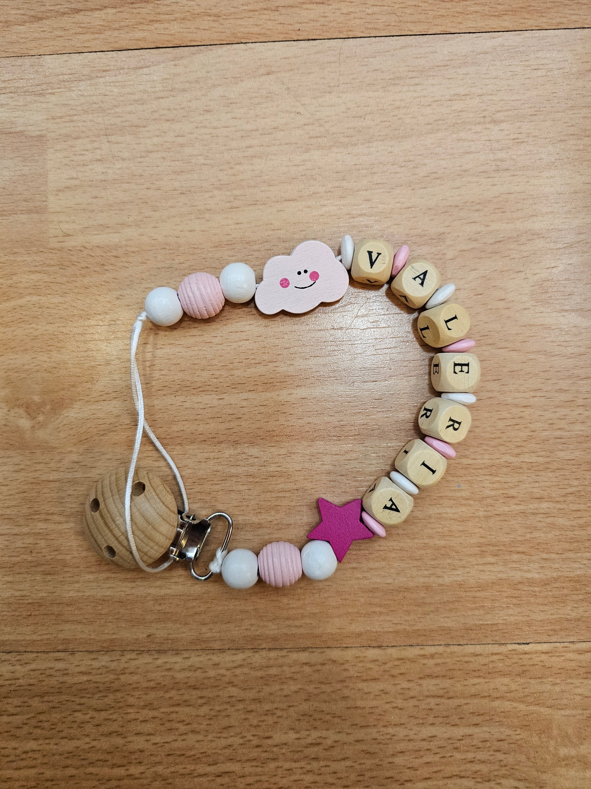 Portaciuccio con nome Valeria