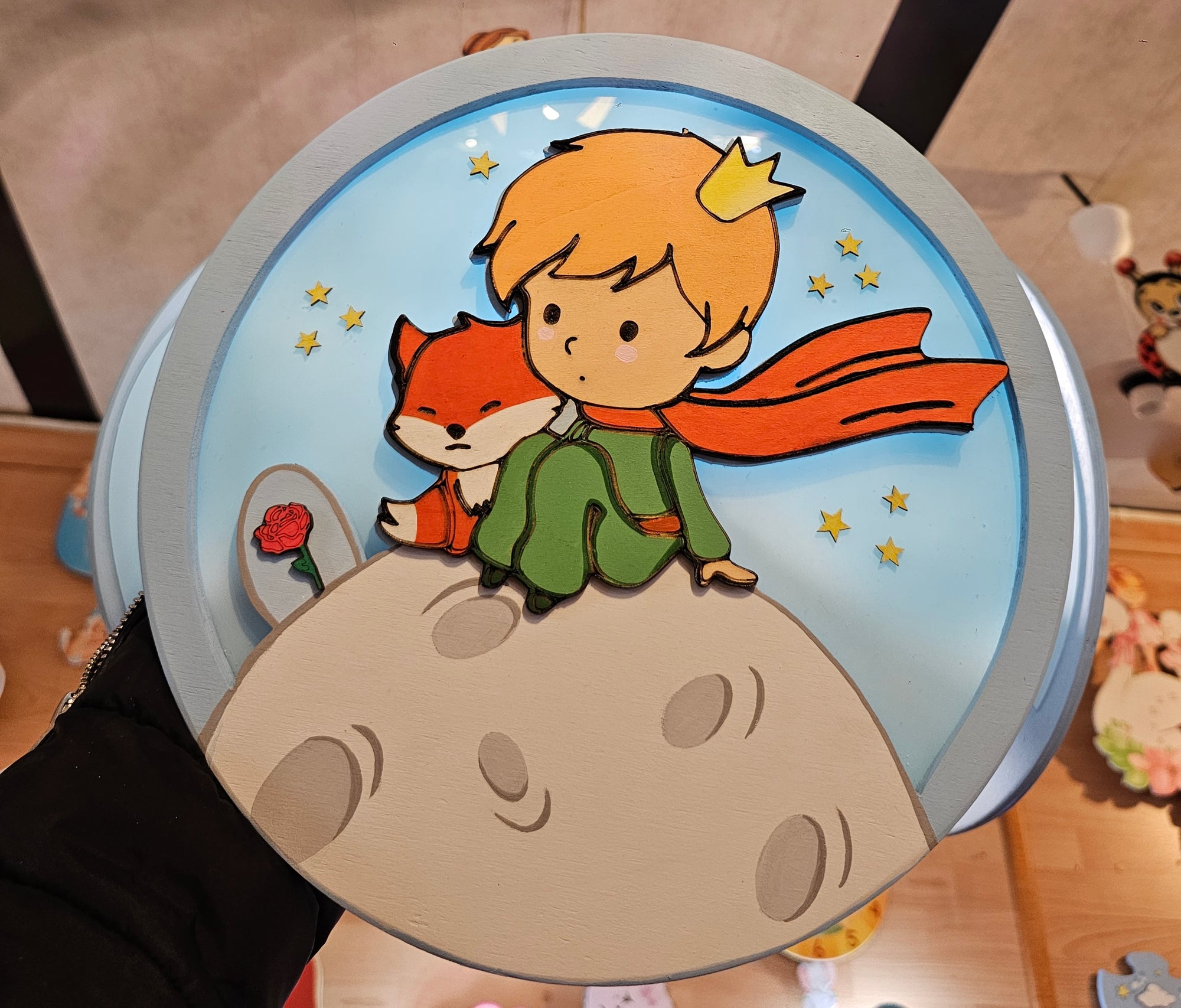 Lampadario "piccolo principe"