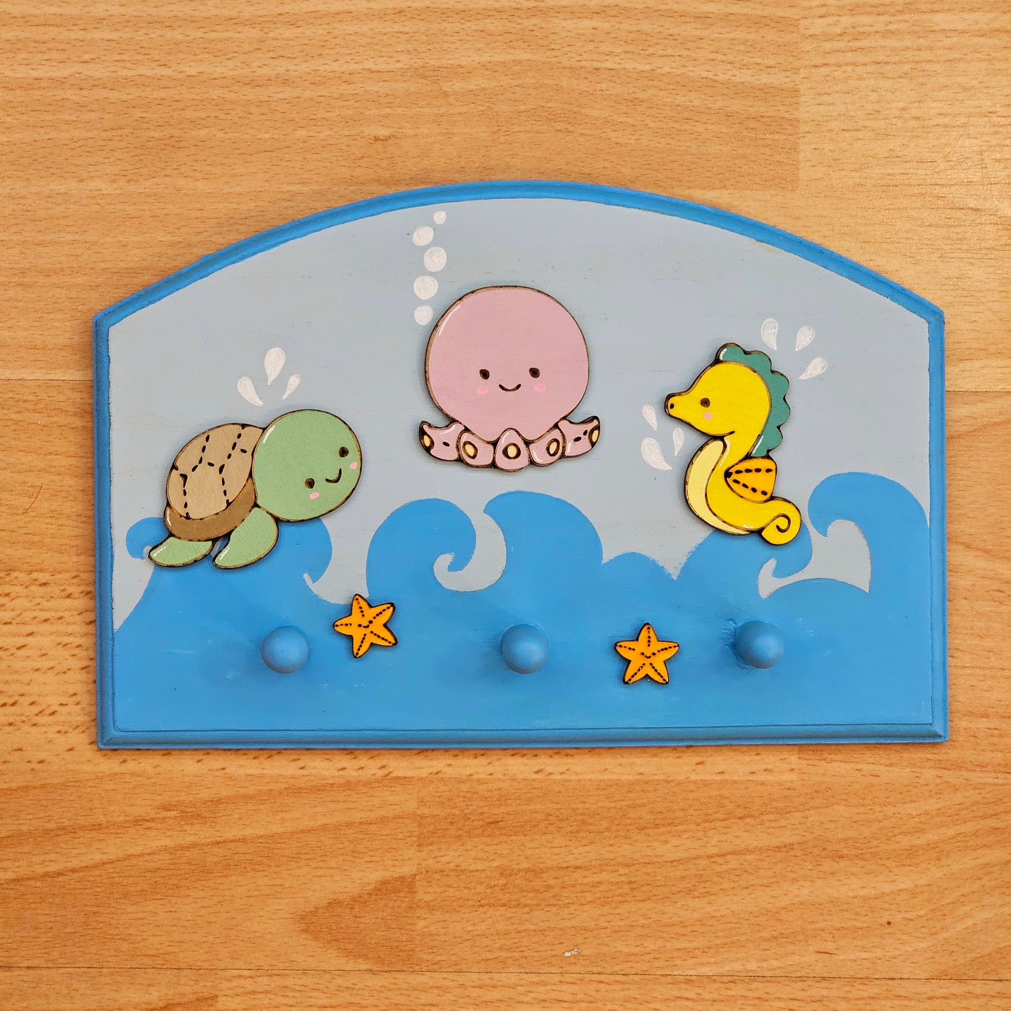 Appendiabiti "soggetti marini"