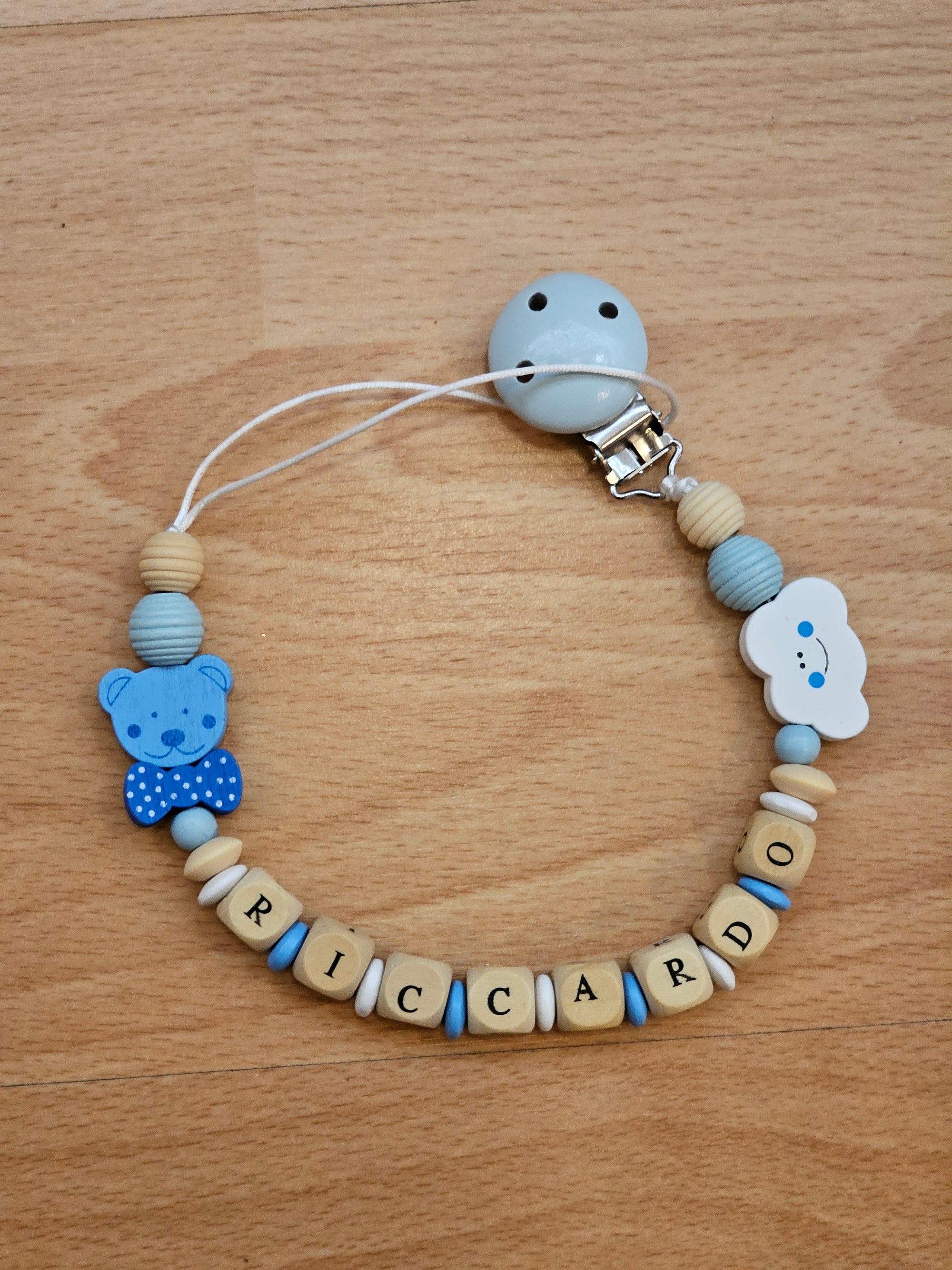 Portaciuccio con nome Riccardo