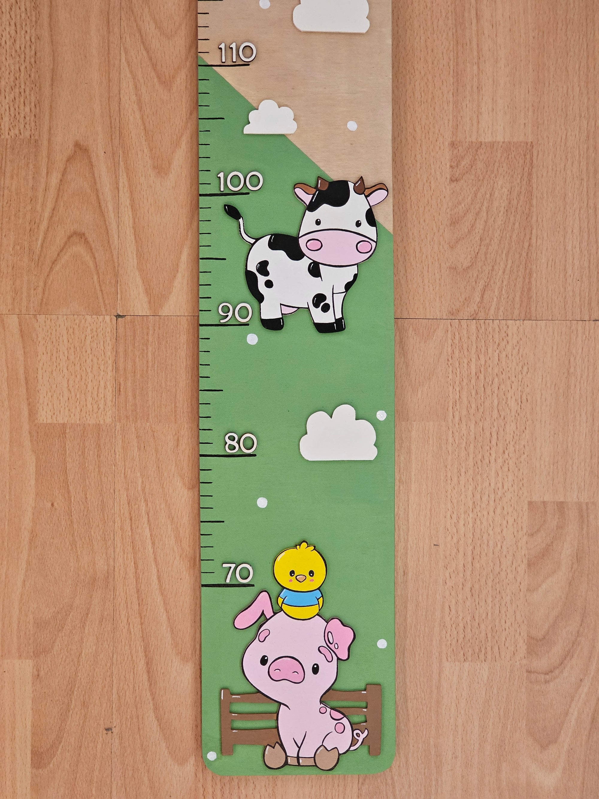 Metro "animali della fattoria"