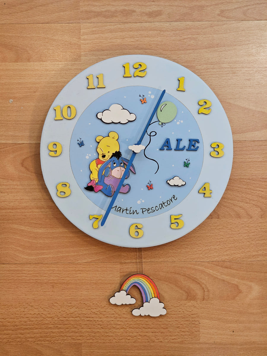 Orologio pendolo winnie pooh