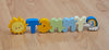 Nome puzzle " 5 lettere con 2 decori "