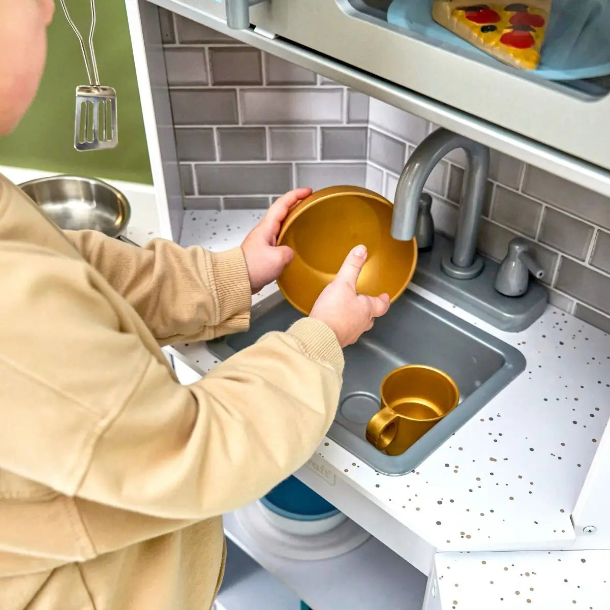 cucina da gioco "ultimate corner play kitchen white"