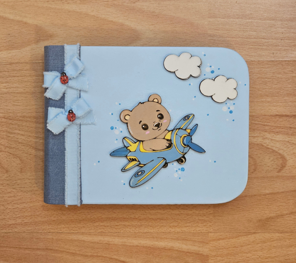 Album piccolo "orsetto aviatore "