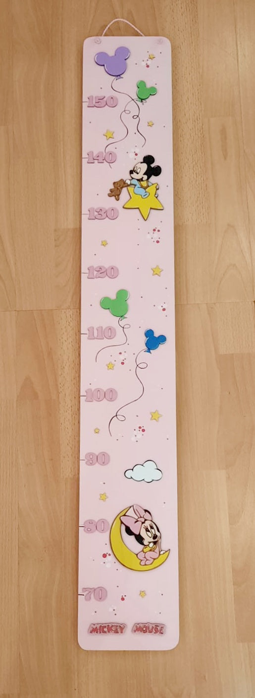 Metro " mikey mouse " rosa