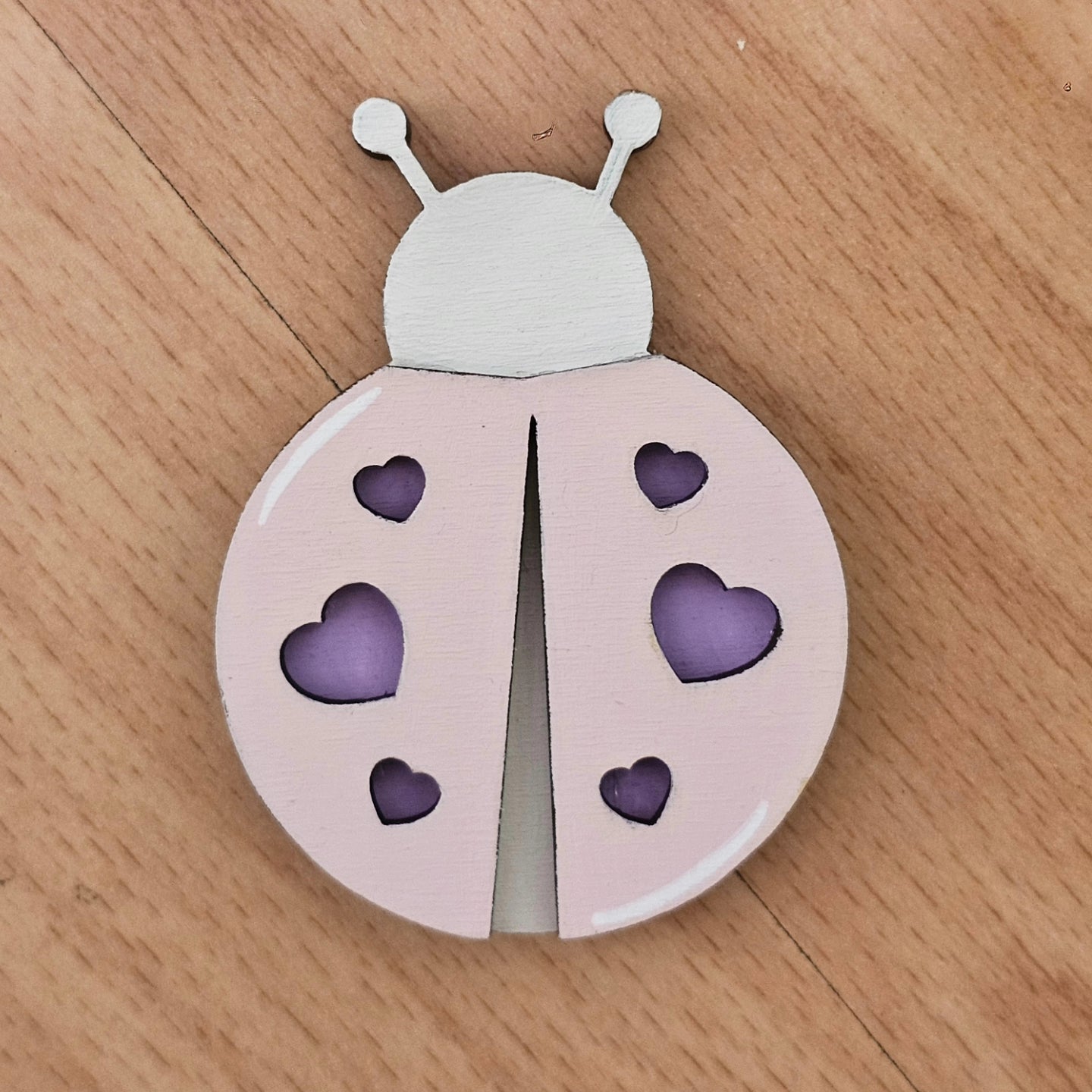 Bomboniere "coccinella colorata " calamita