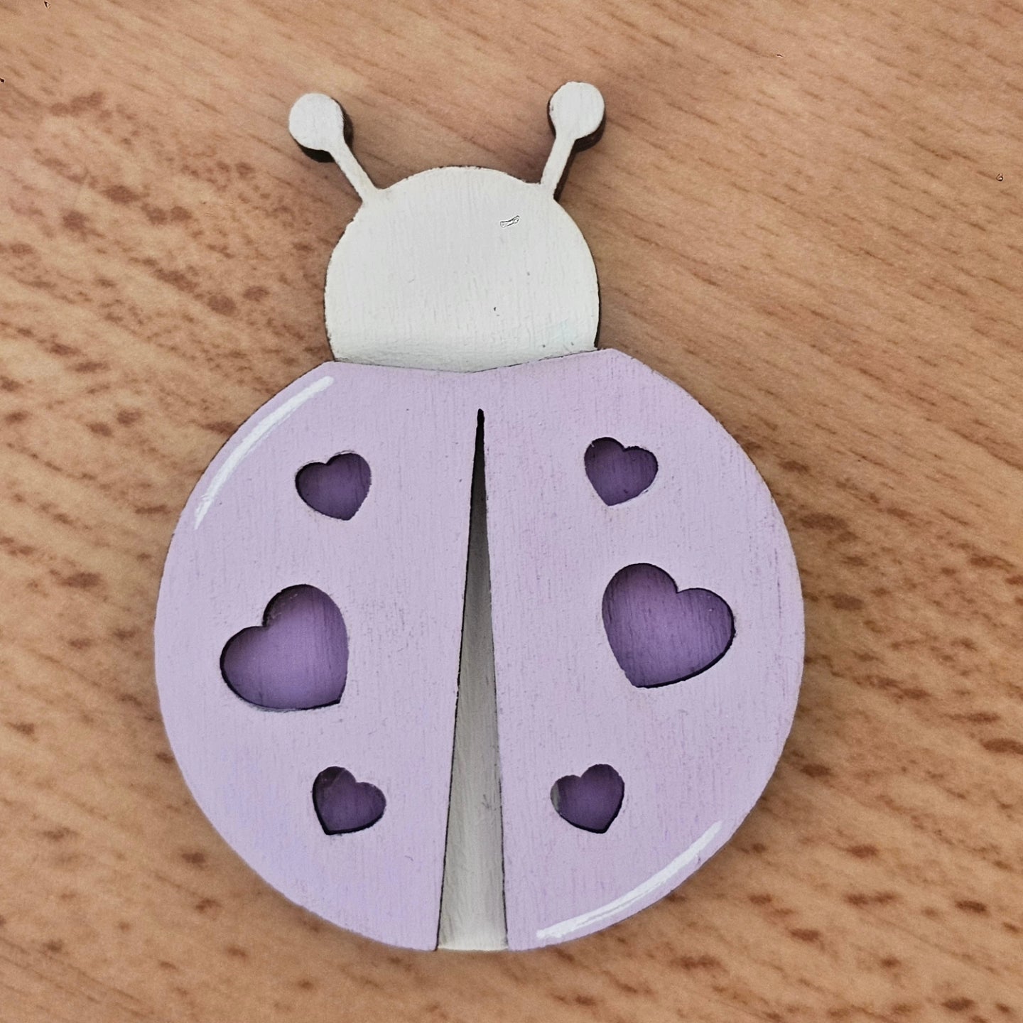 Bomboniere "coccinella colorata " calamita