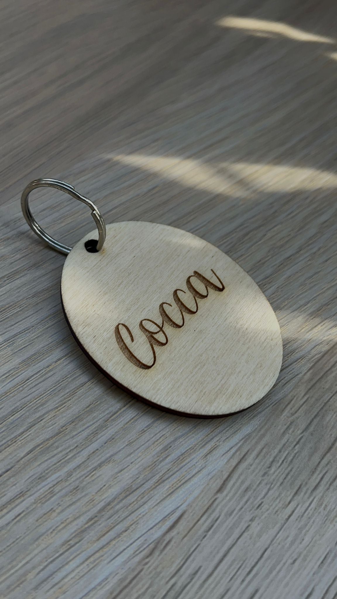 Portachiavi grafica colorata