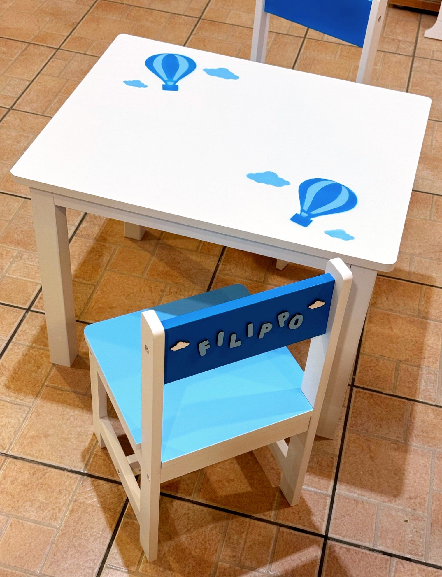 Tavolino " mongolfiere "