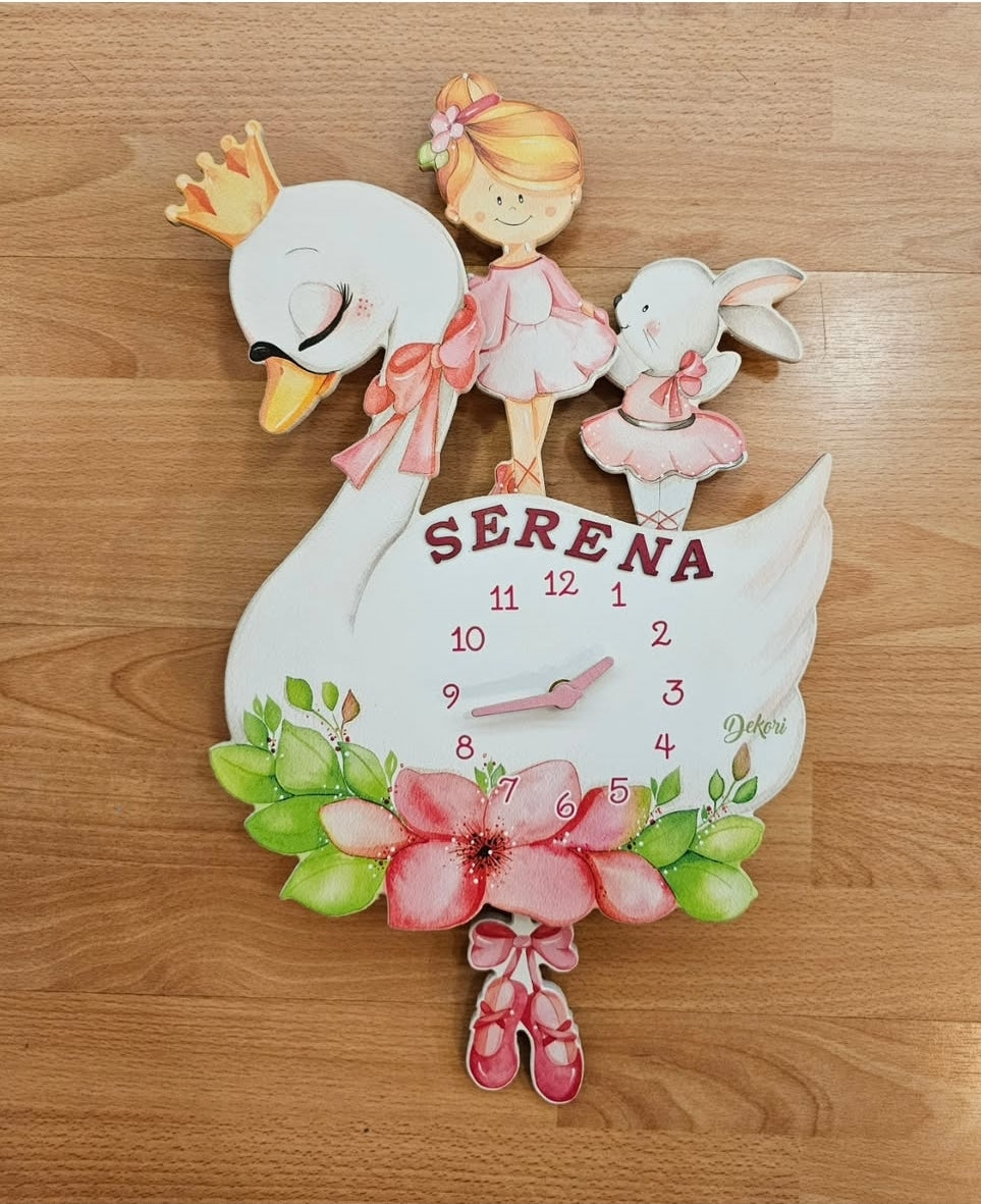 Orologio 3D ballerina