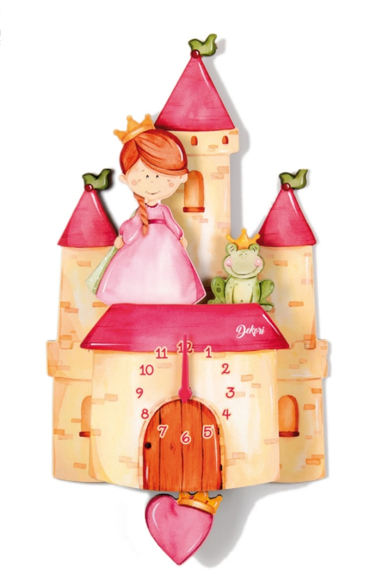 Orologio 3D principessa