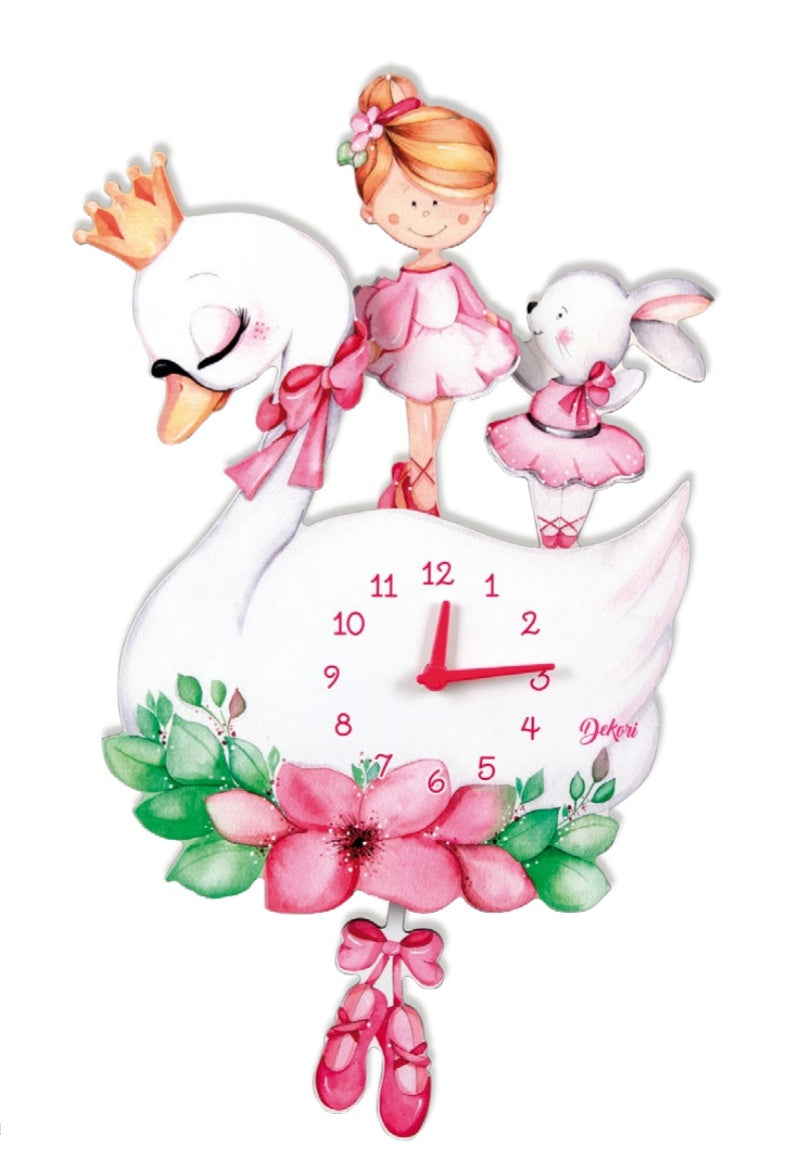 Orologio 3D ballerina
