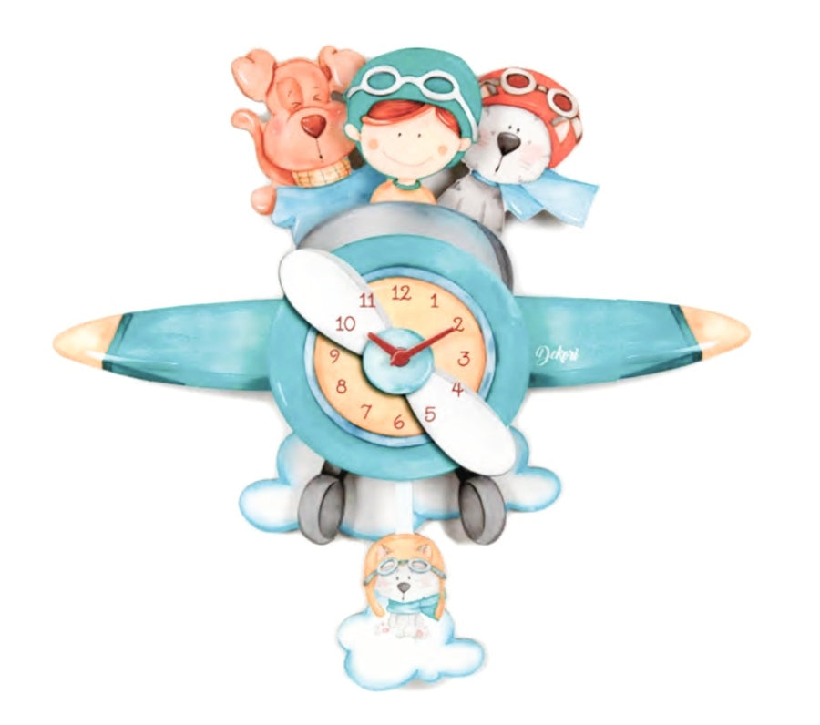 Orologio 3D aviatore