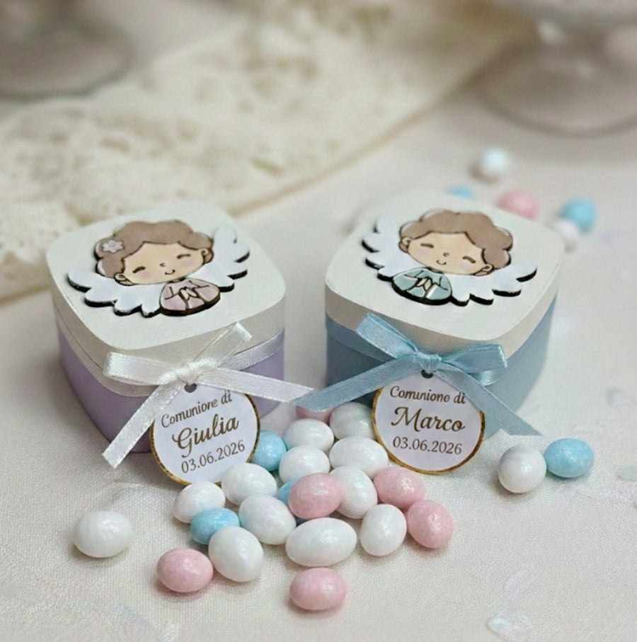 Bomboniere scatolina "Dolce Angelo"