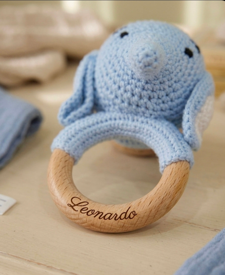 Baby box "elefantino celeste"