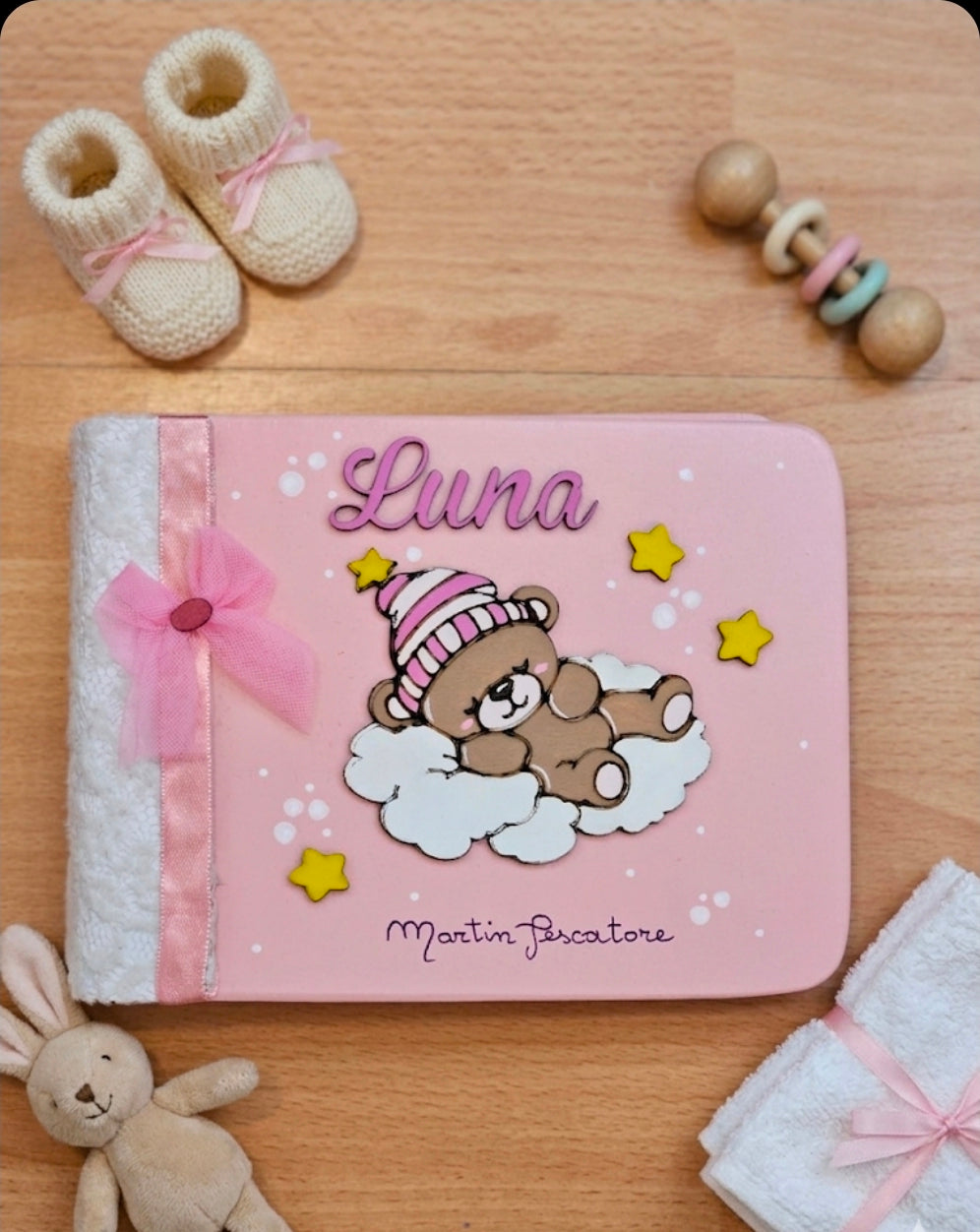 Album piccolo "orsetto su nuvola"