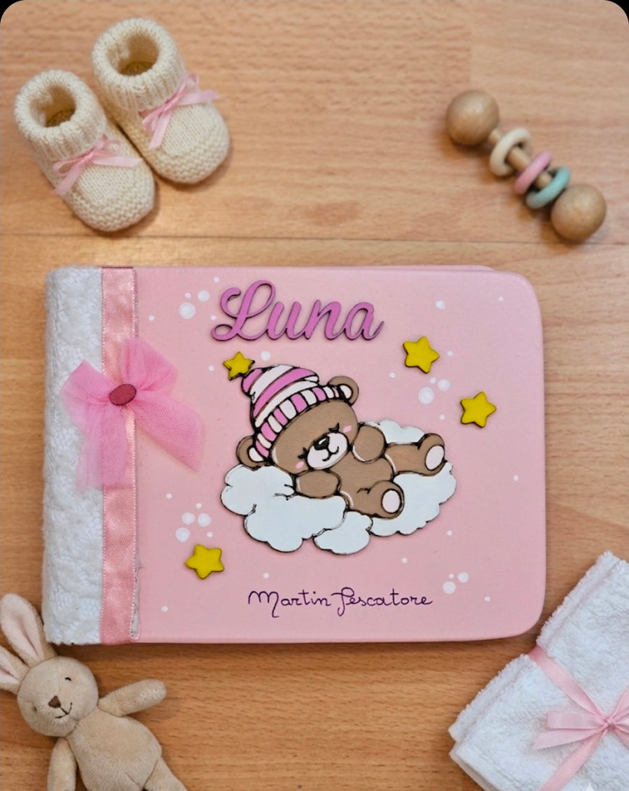 Album piccolo "orsetto su nuvola"