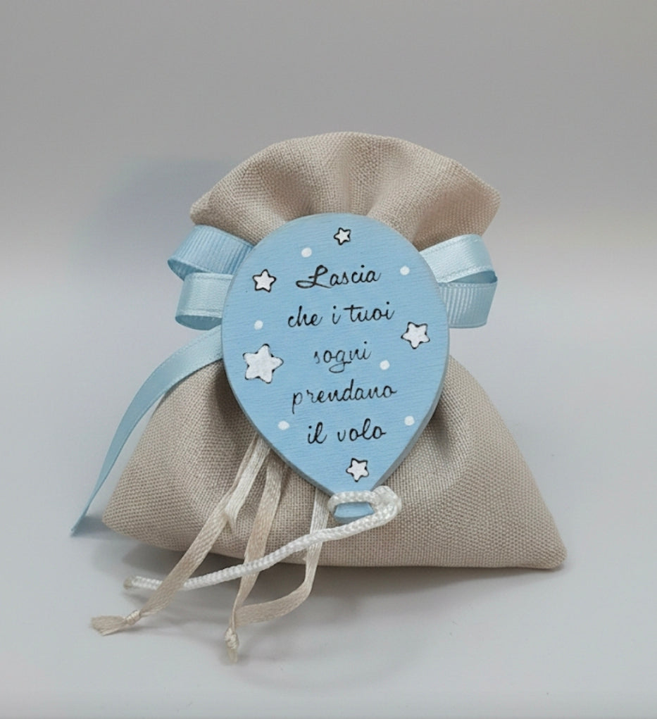 Bomboniere "palloncini colorati" magnete