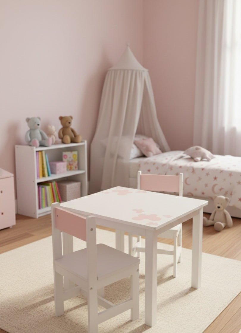 Tavolino con sedie "farfalle"