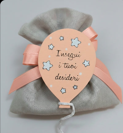 Bomboniere "palloncini colorati" magnete