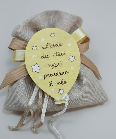 Bomboniere "palloncini colorati" magnete