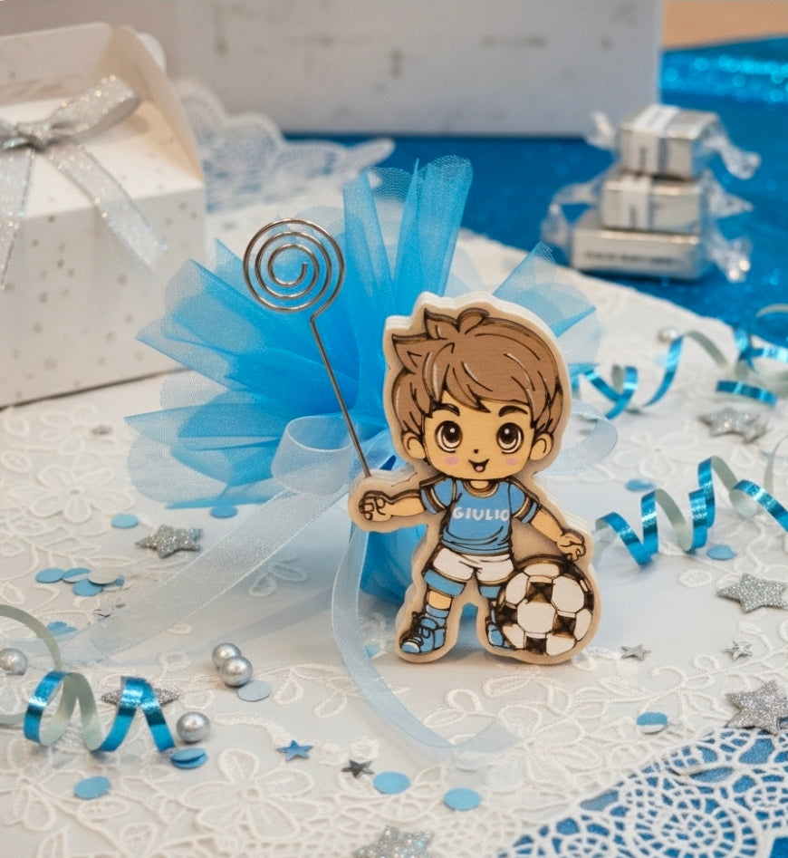 Bomboniera " calciatore "