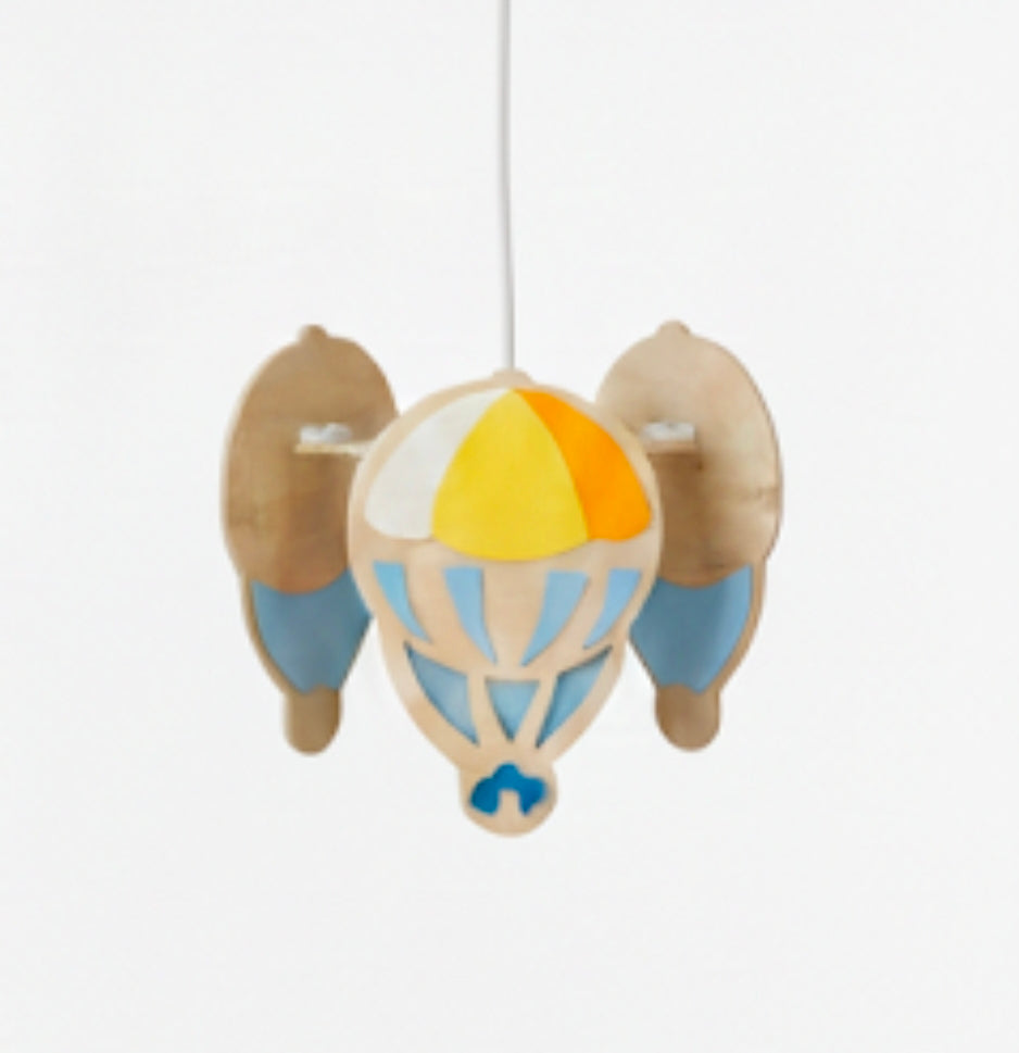 Lampadario "mongolfiera"