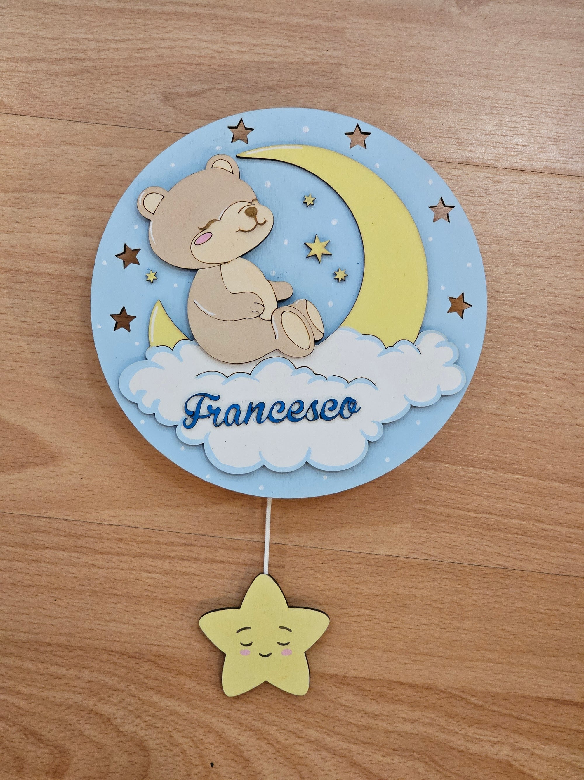 Carillon "orsetto su luna"