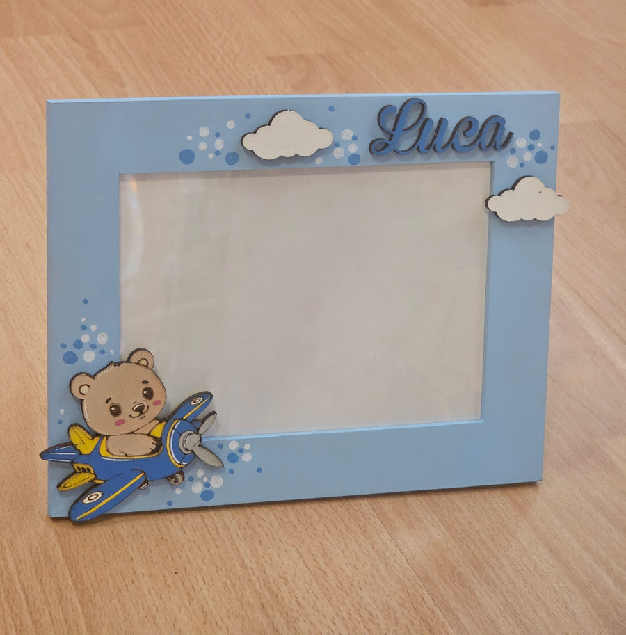 Cornice "orsetto su aereo"