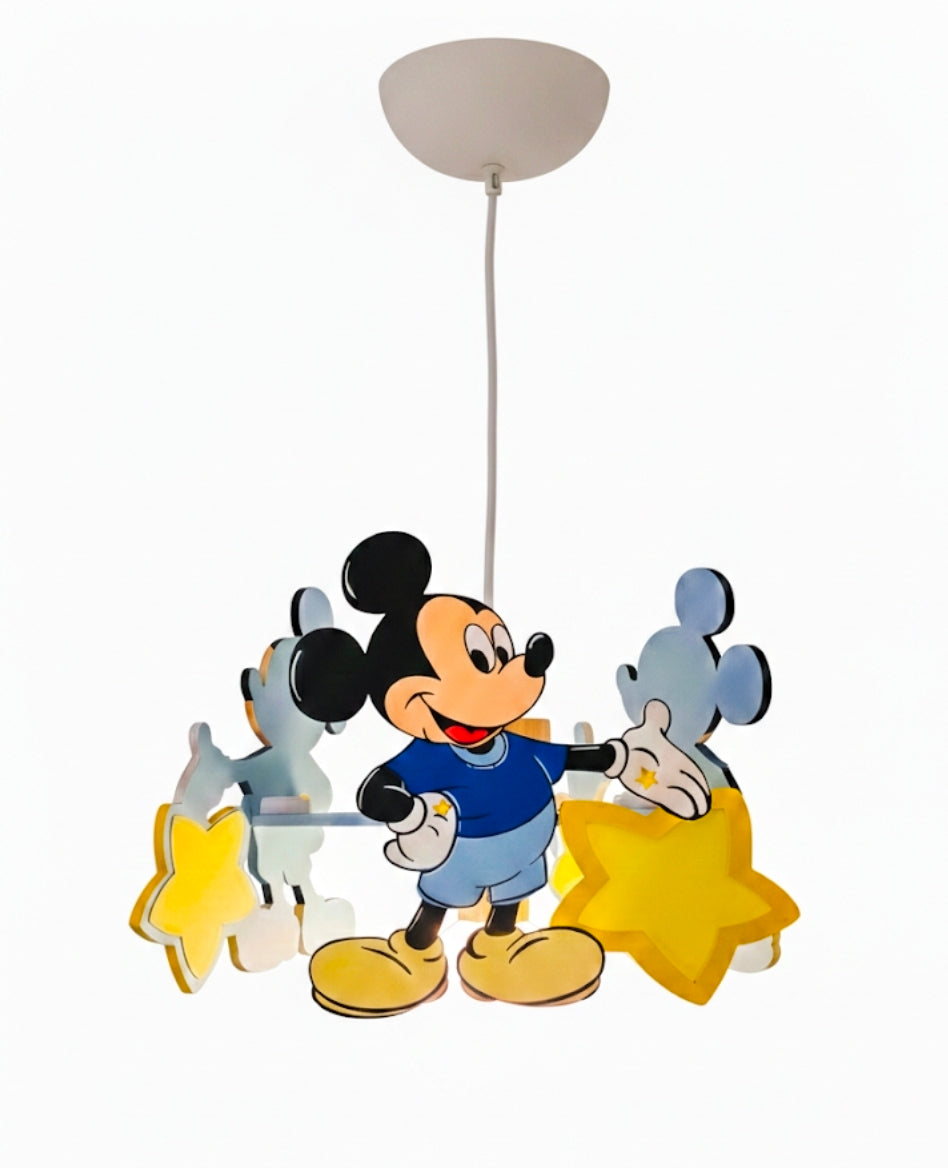 Lampadario "topolino con stella"