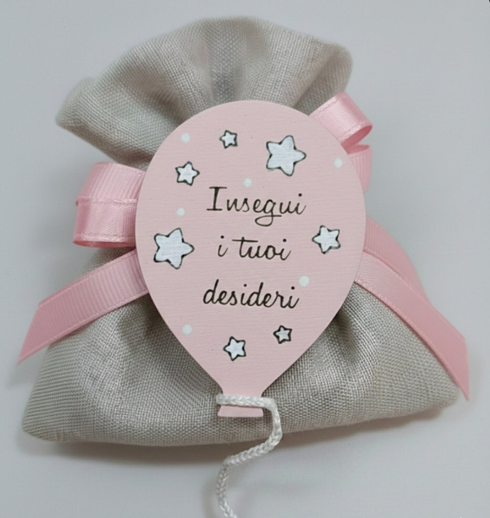 Bomboniere "palloncini colorati" magnete