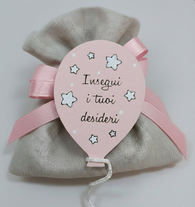 Bomboniere "palloncini colorati" magnete