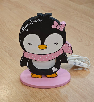 Lumetto "pinguino femmina"