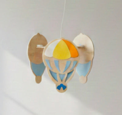 Lampadario "mongolfiera"