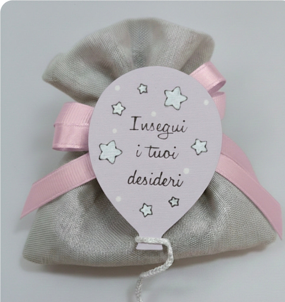 Bomboniere "palloncini colorati" magnete