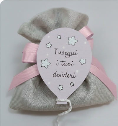 Bomboniere "palloncini colorati" magnete