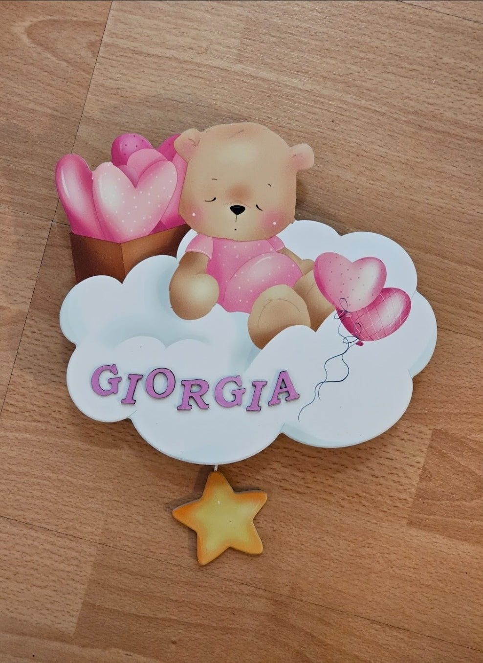 Carillon "orsetta con cuori"