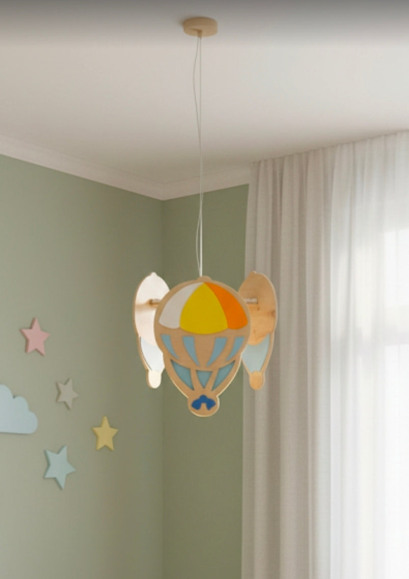 Lampadario "mongolfiera"