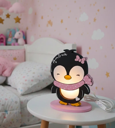 Lumetto "pinguino femmina"