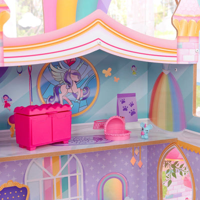 casa delle bambole rainbow dreamers unicorn