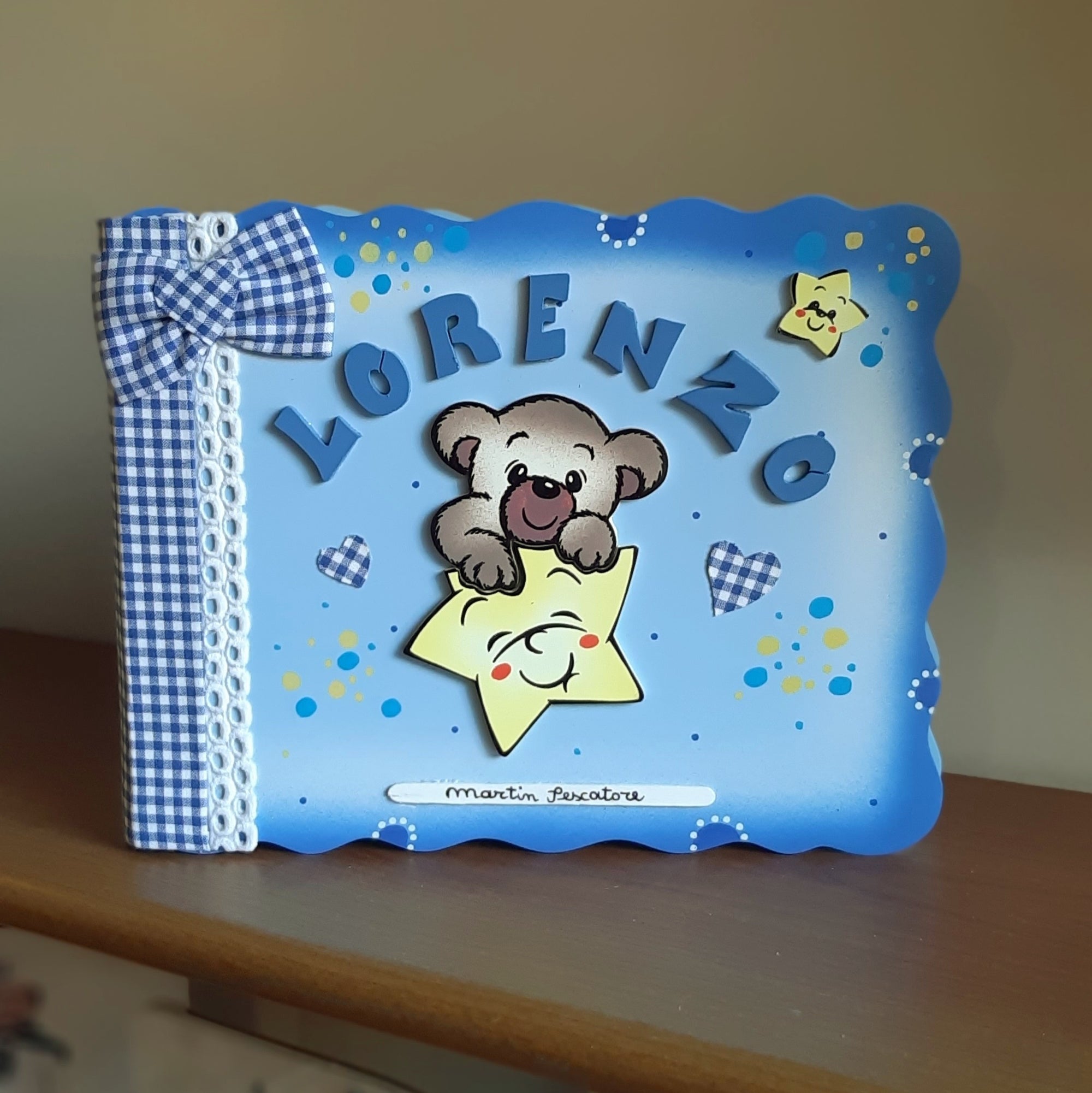 Album piccolo orsetto con stella